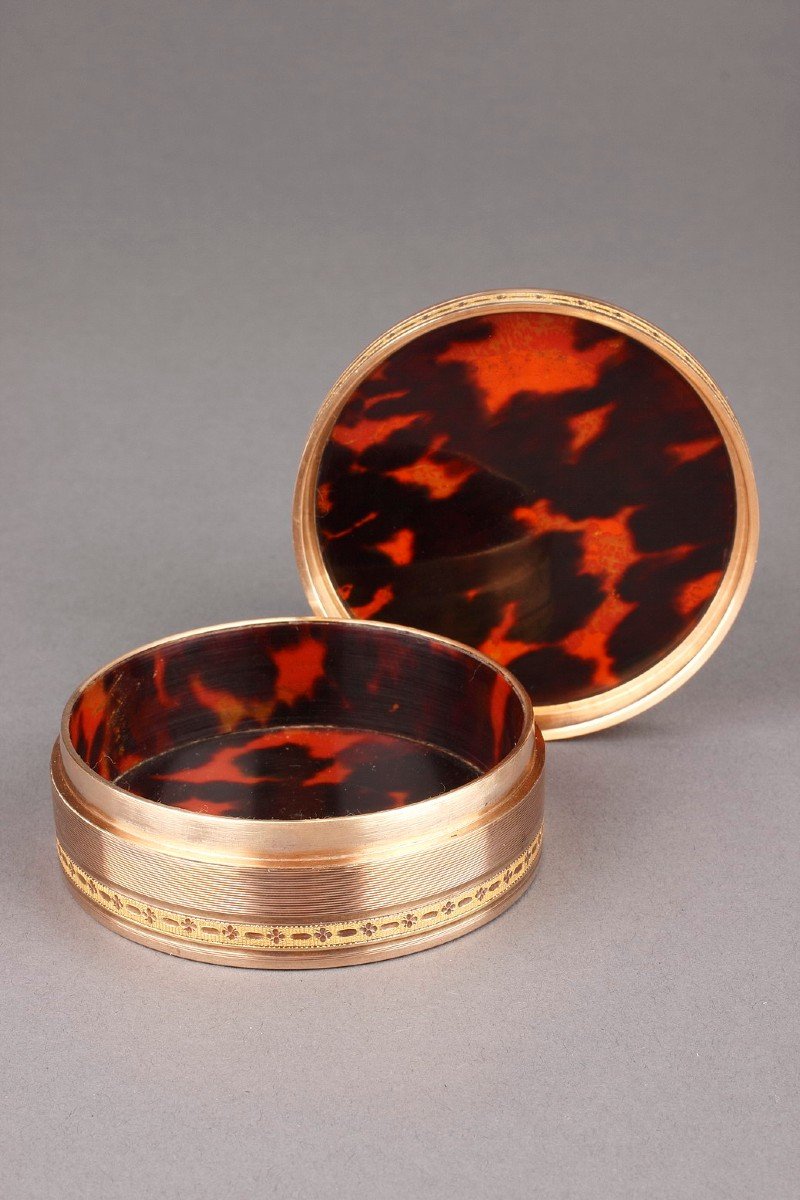 18th Century Gold And Tortoiseshell Box -photo-4