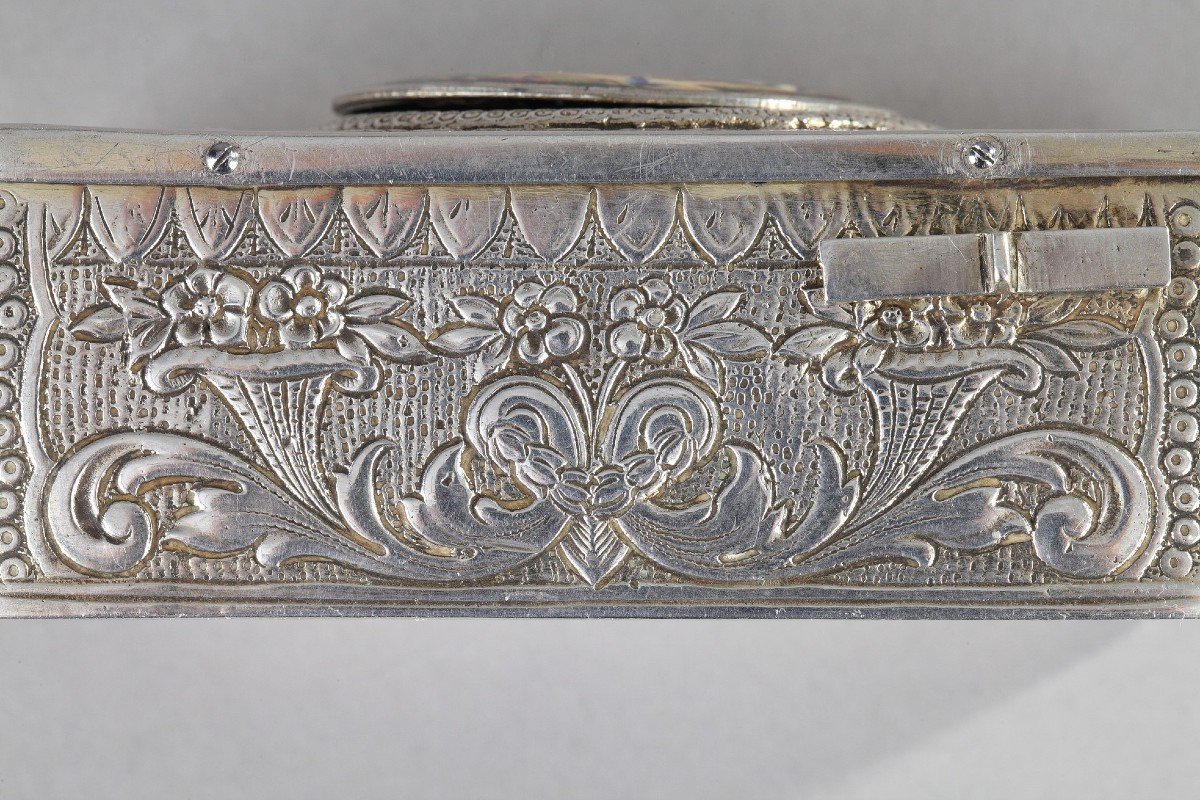 Silver Songbird Music Box, England-photo-5