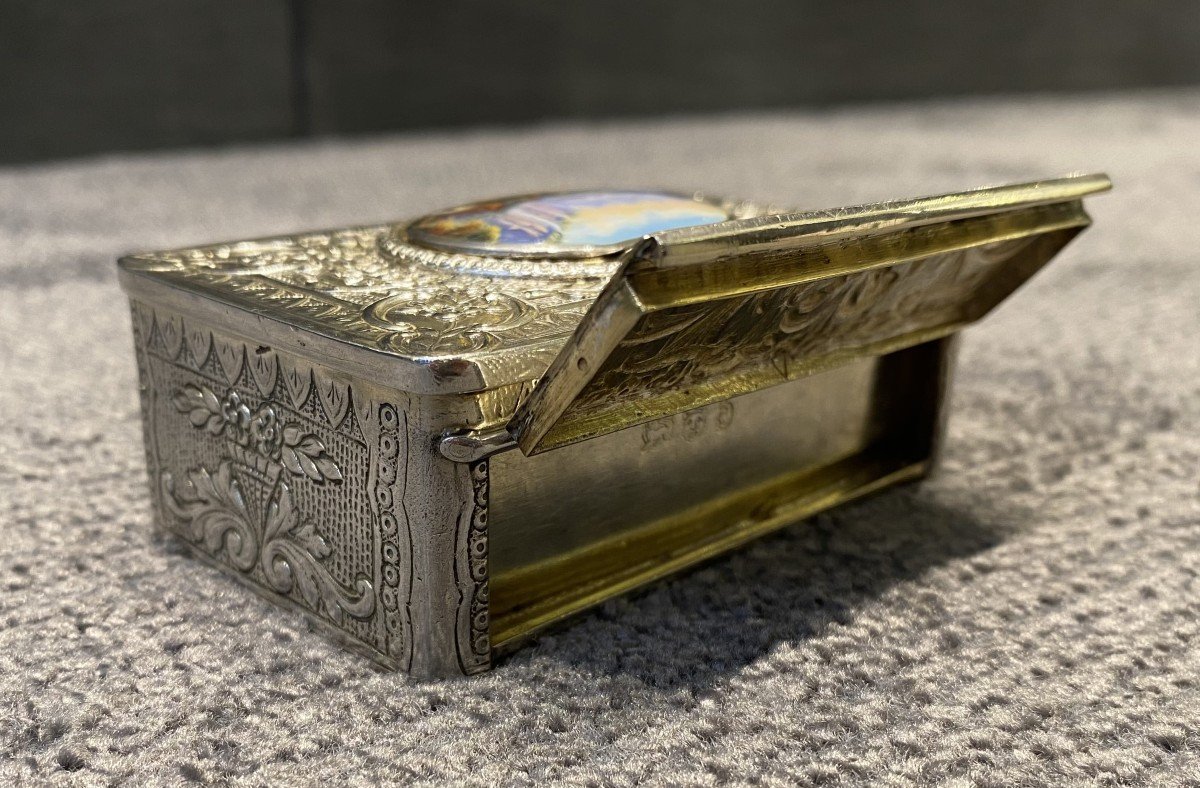 Silver Songbird Music Box, England-photo-8