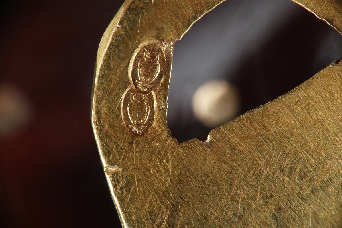 Pendentif Coran Or Et Diamant, XIX Siecle-photo-5