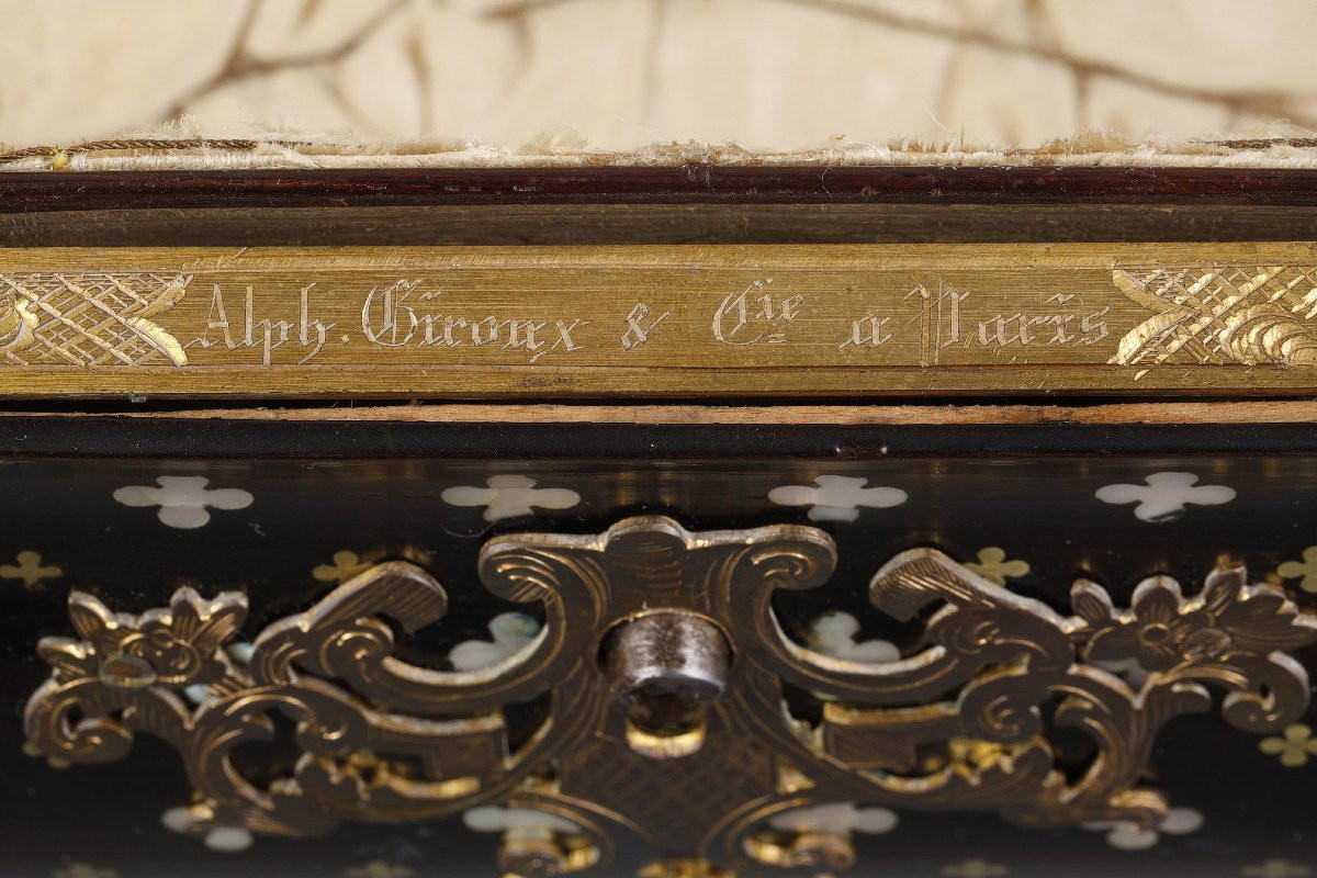 Un coffret signé Alphonse Giroux, Paris-photo-8