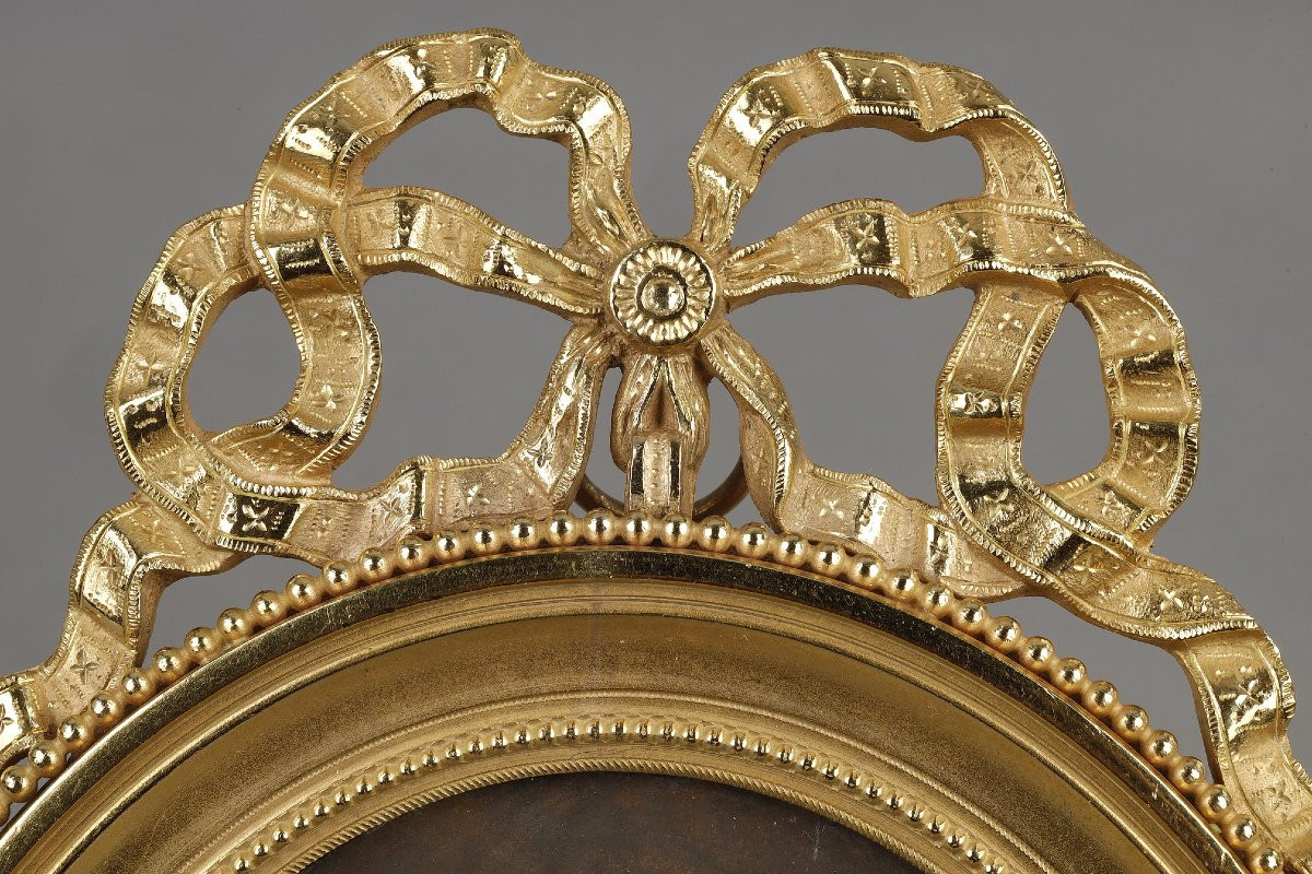 Une miniature portait de Madame de Sévigné, XIX siècle-photo-8