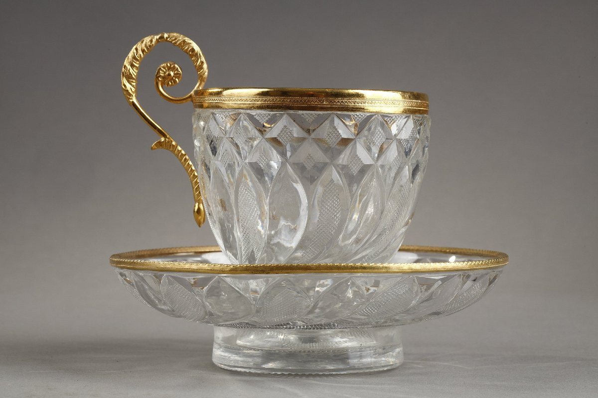 A Cut Crystal Service From The Charles X Period-photo-5