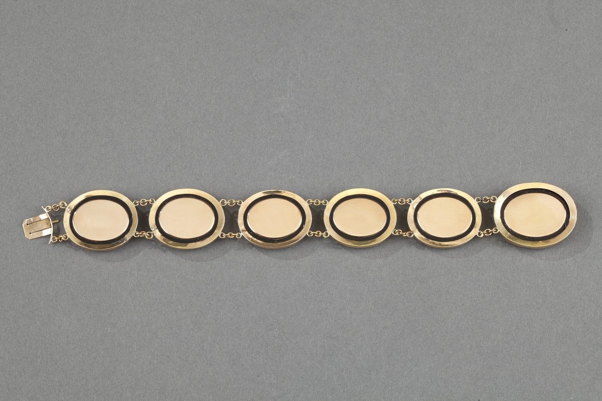 Micromosaic Bracelet. First Half Of The 19th Century Work -photo-4