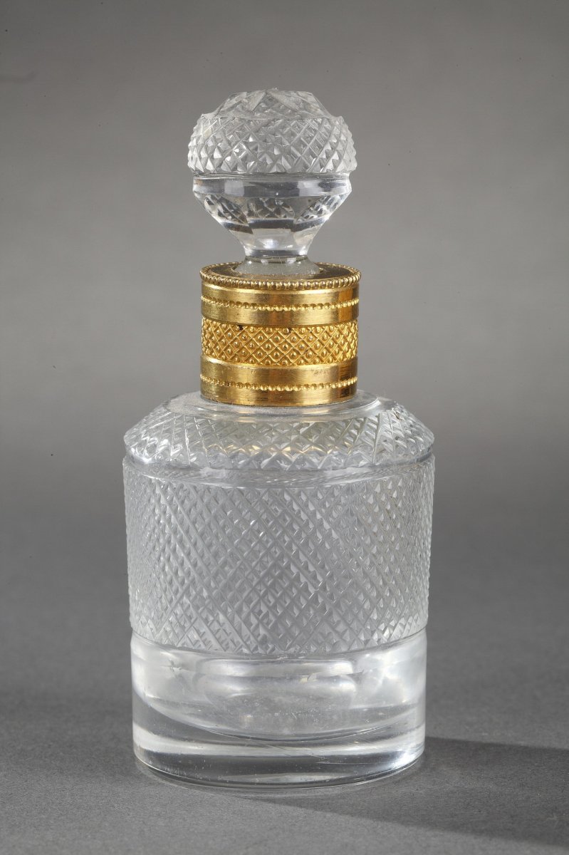 Charles X Cut-crystal And Gilt Bronze Perfume Cellaret. -photo-8