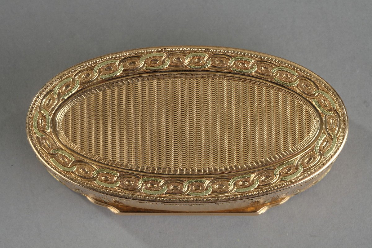 Louis XVI Gold Snuff Box. 1780. -photo-5