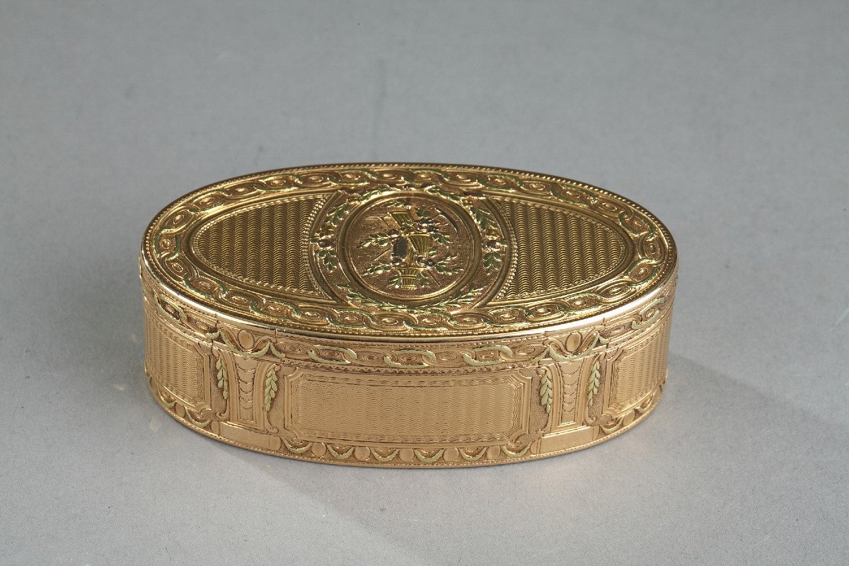 Louis XVI Gold Snuff Box. 1780. 