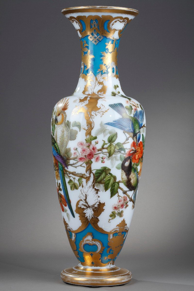Mid-19th Century Baluster-vase. Jean-françois Robert. -photo-2