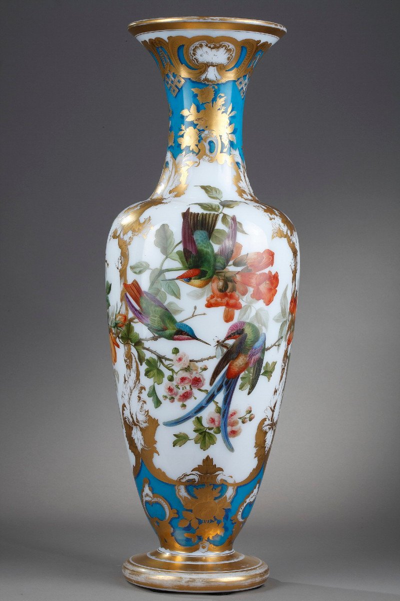 Mid-19th Century Baluster-vase. Jean-françois Robert. -photo-4