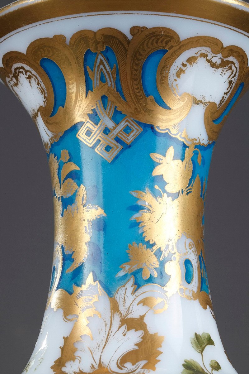 Mid-19th Century Baluster-vase. Jean-françois Robert. -photo-1