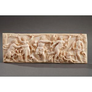 A Late 18th Century Continental Ivory Plaque