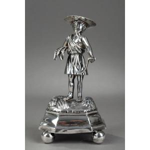 Mid-19th Century Portuguese Silver Toothpick Holder. Enquire About This Item 