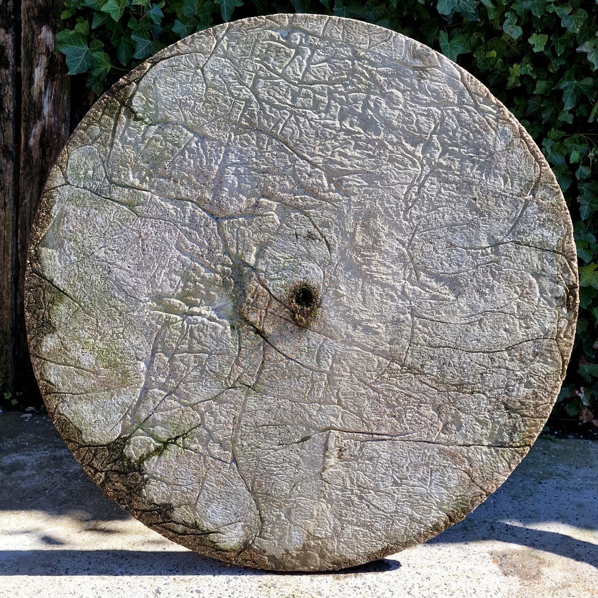 Mossy Faux Wood Table-photo-7