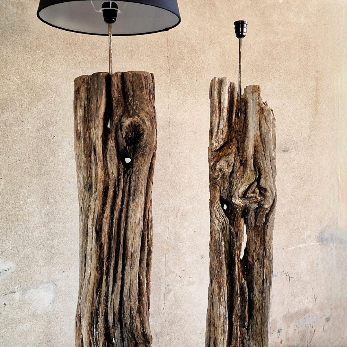 Lampadaire En Bois-photo-3