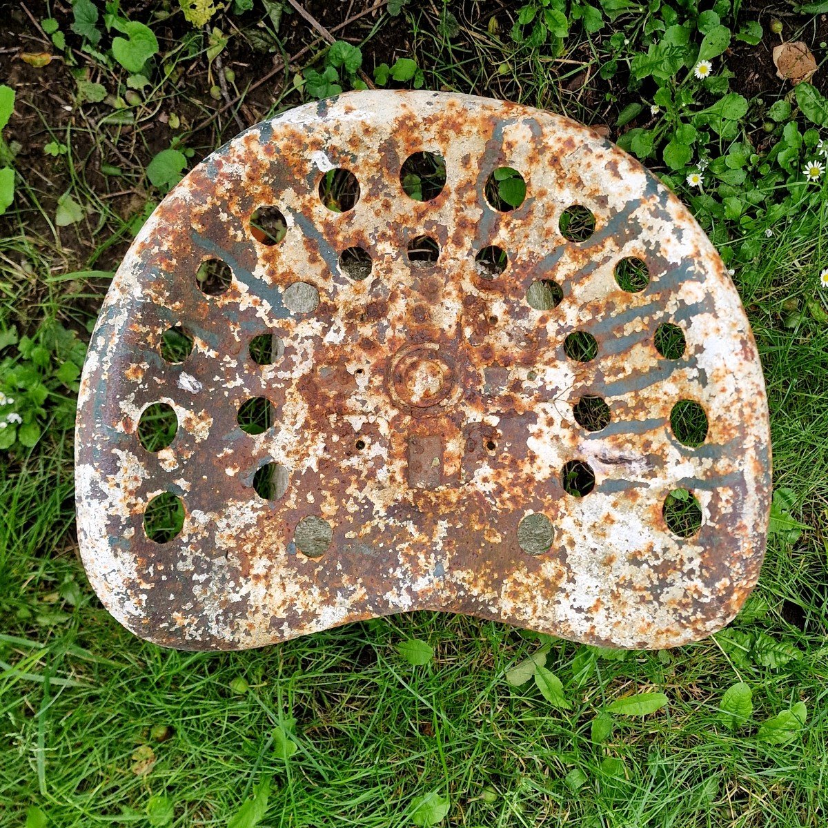 Ensemble De 5 Tabourets Primitifs-photo-7