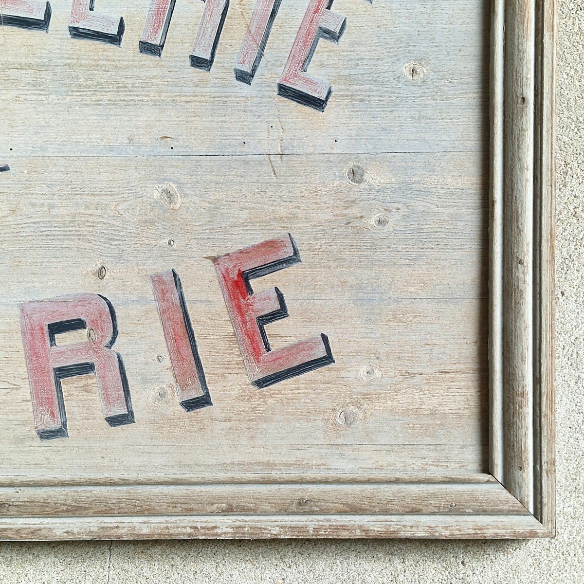 19thc Saddlery Sign-photo-4
