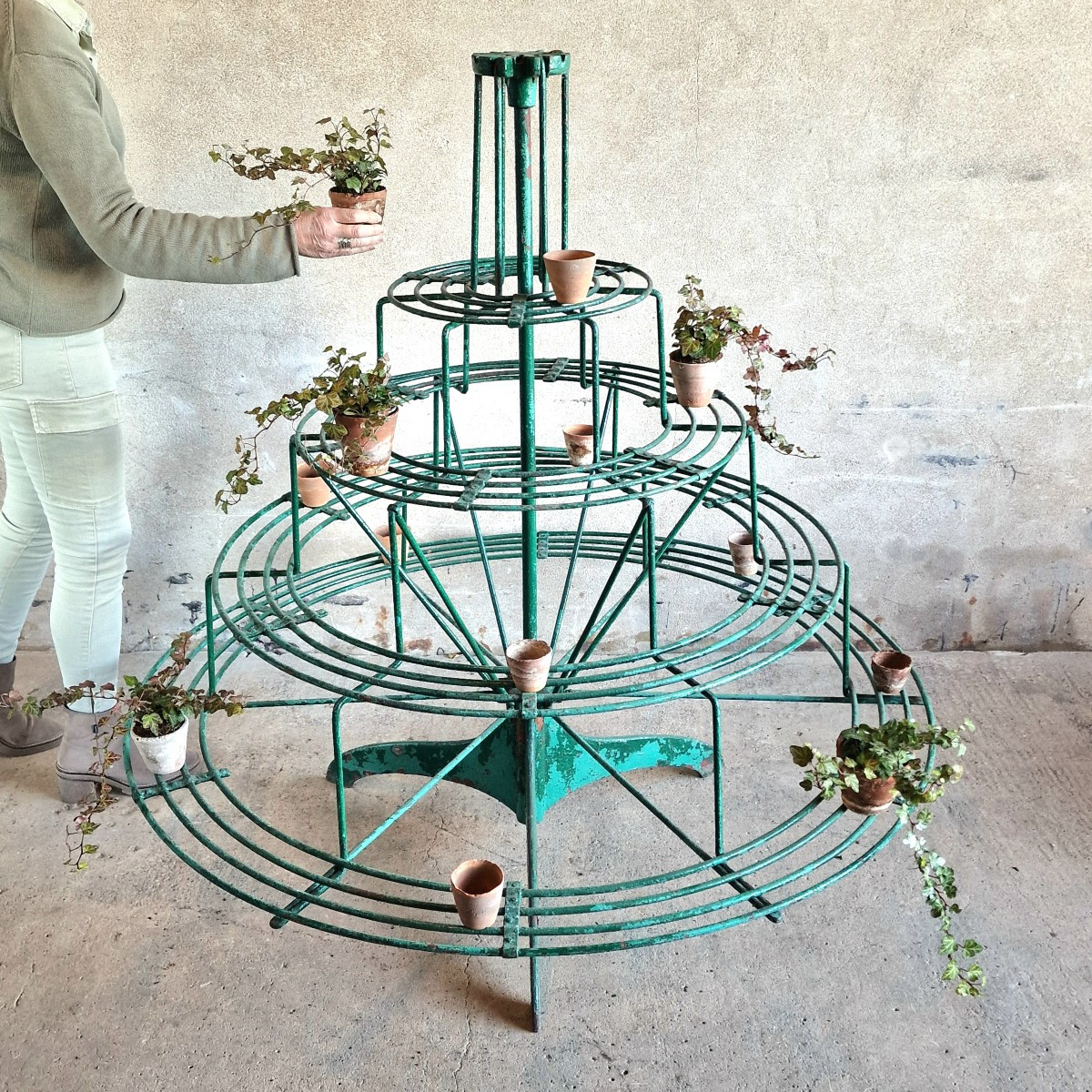 Etagère de Plantes Rotatif
