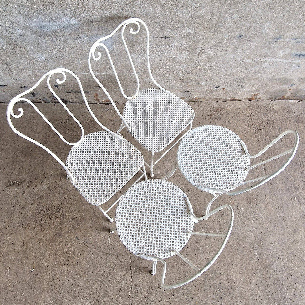 2+2 chaises de jardin-photo-2