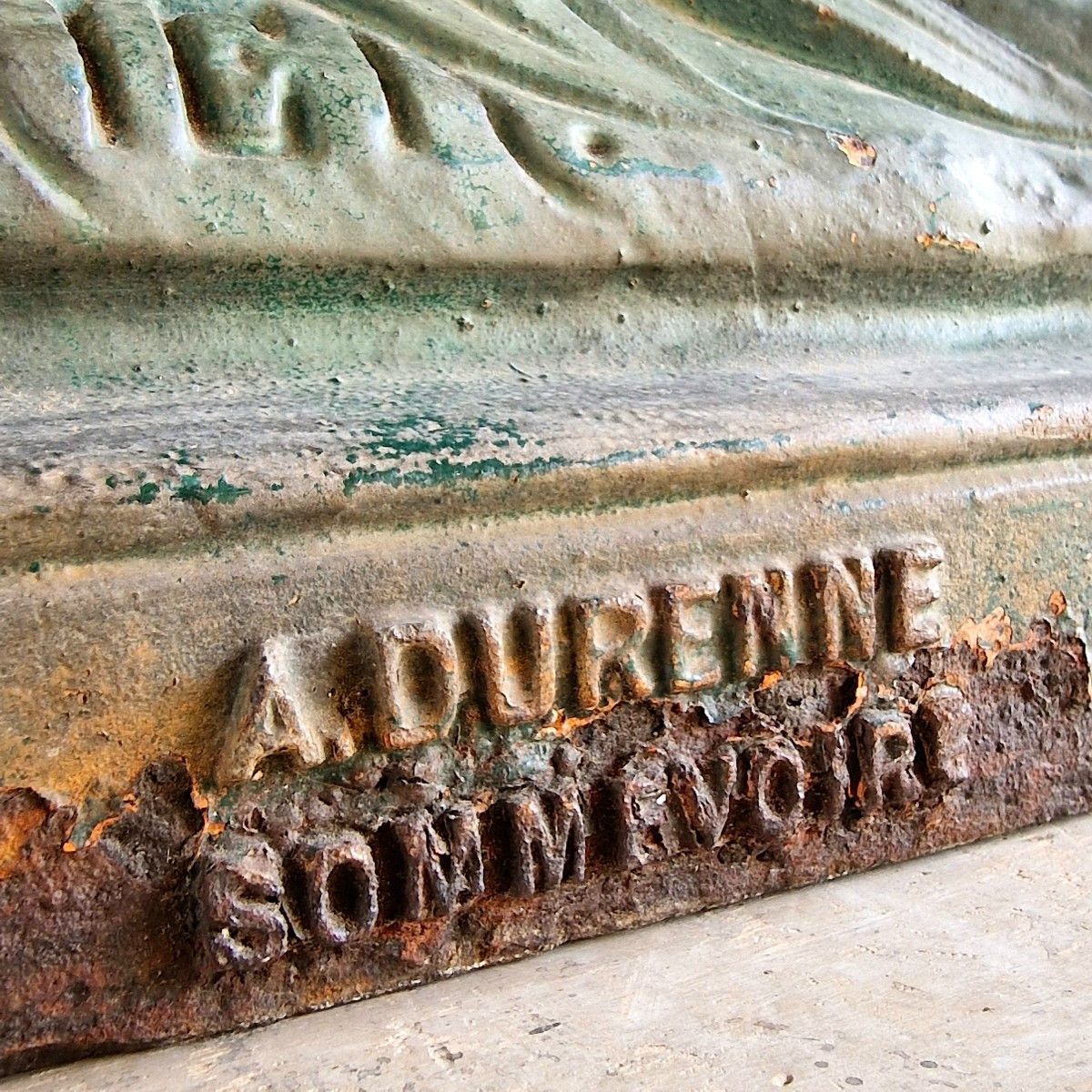Fontaine en fonte XIXe par A.Durenne-photo-1