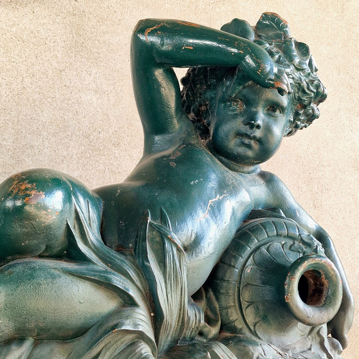 Fontaine en fonte XIXe par A.Durenne-photo-2