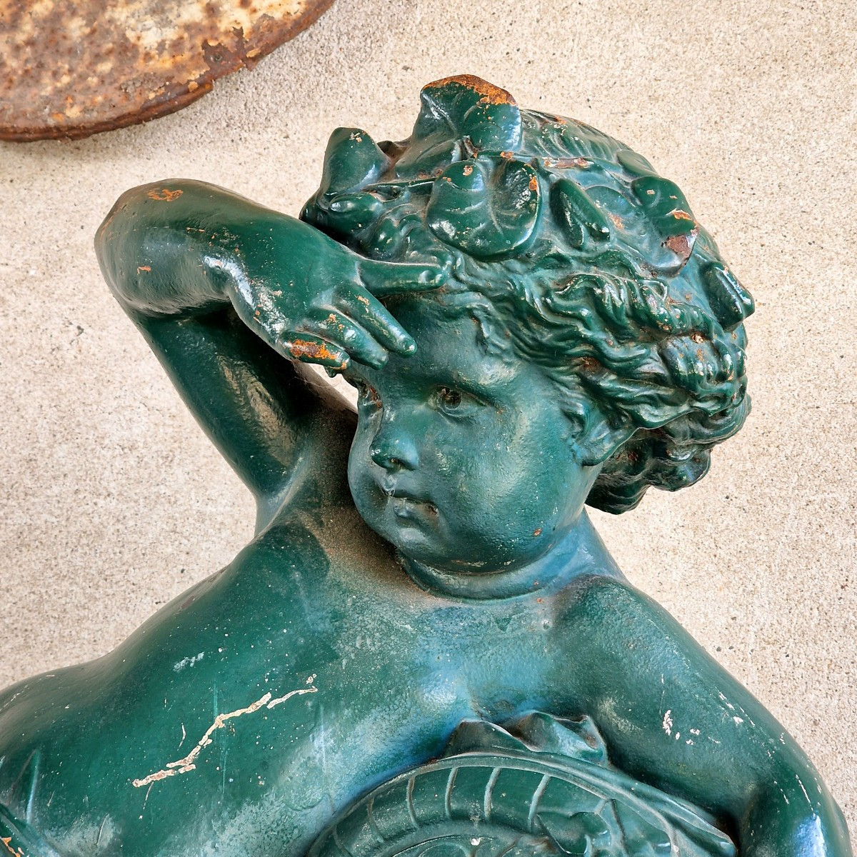 Fontaine en fonte XIXe par A.Durenne-photo-5