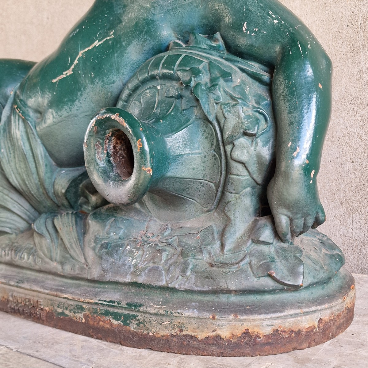 Fontaine en fonte XIXe par A.Durenne-photo-7