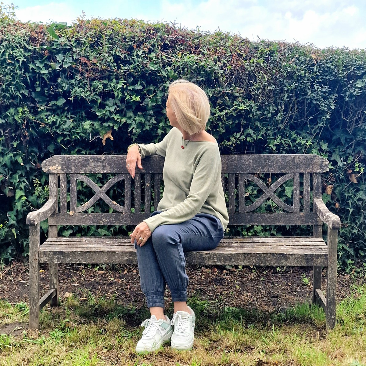 Banc de jardin en bois