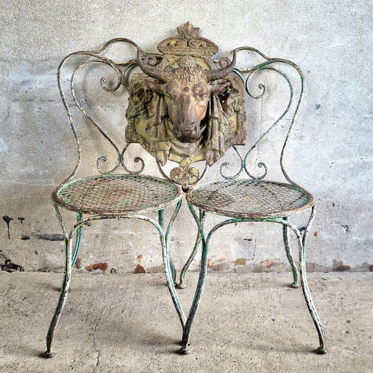 Cast Iron Bull's Head-photo-6