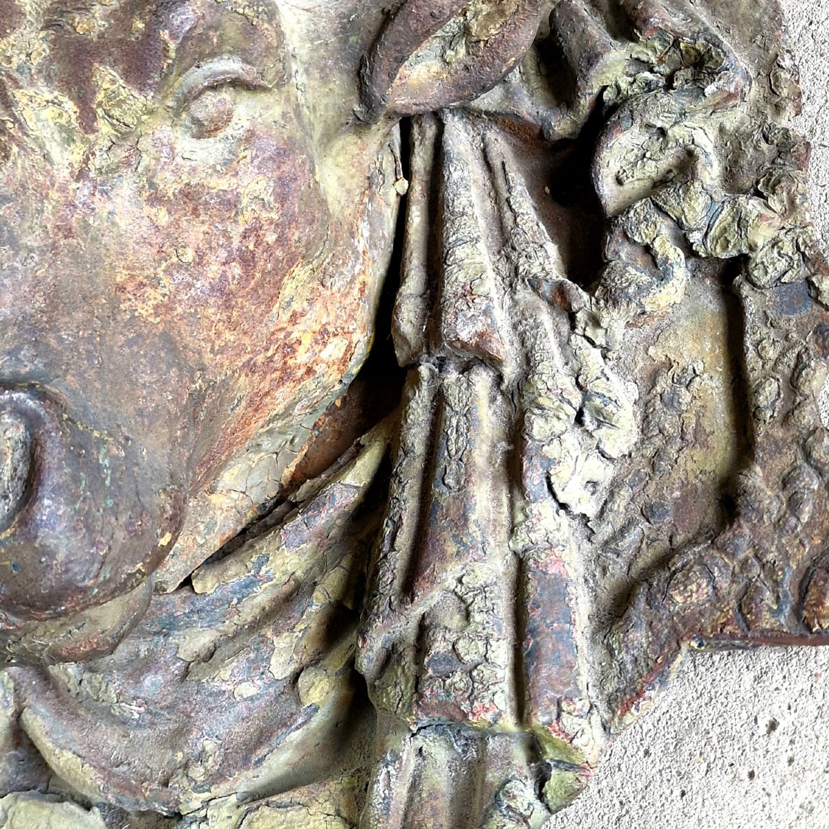 Cast Iron Bull's Head-photo-5