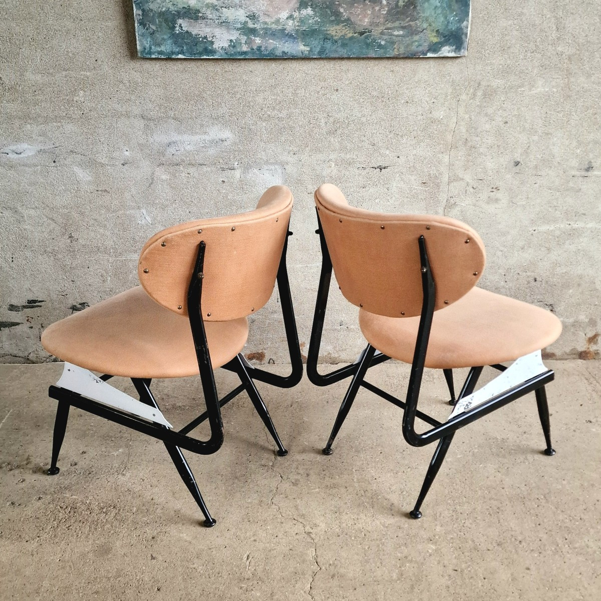 Pair Of 1960s Armchairs-photo-7