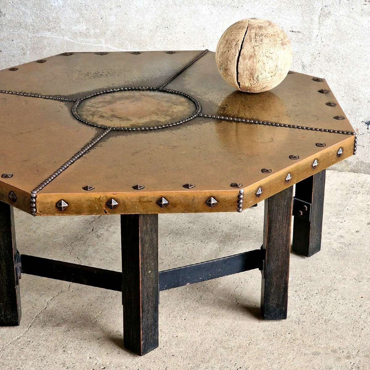 Table basse en cuivre-photo-7