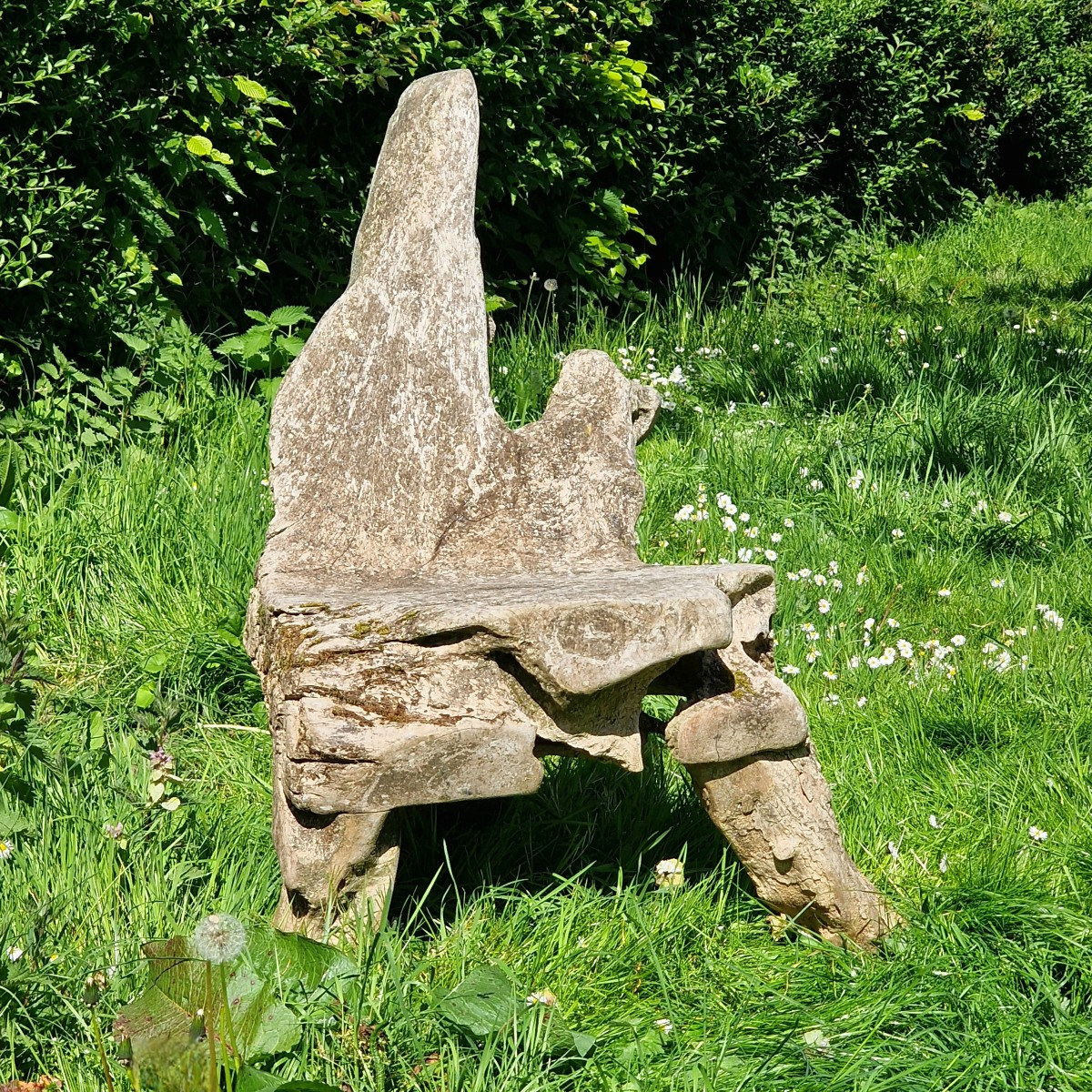 Primitive Wooden Chair-photo-1