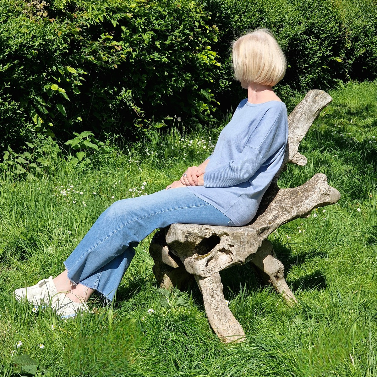 Primitive Wooden Chair-photo-2
