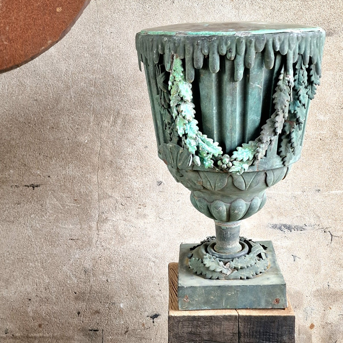 Large Copper Finial