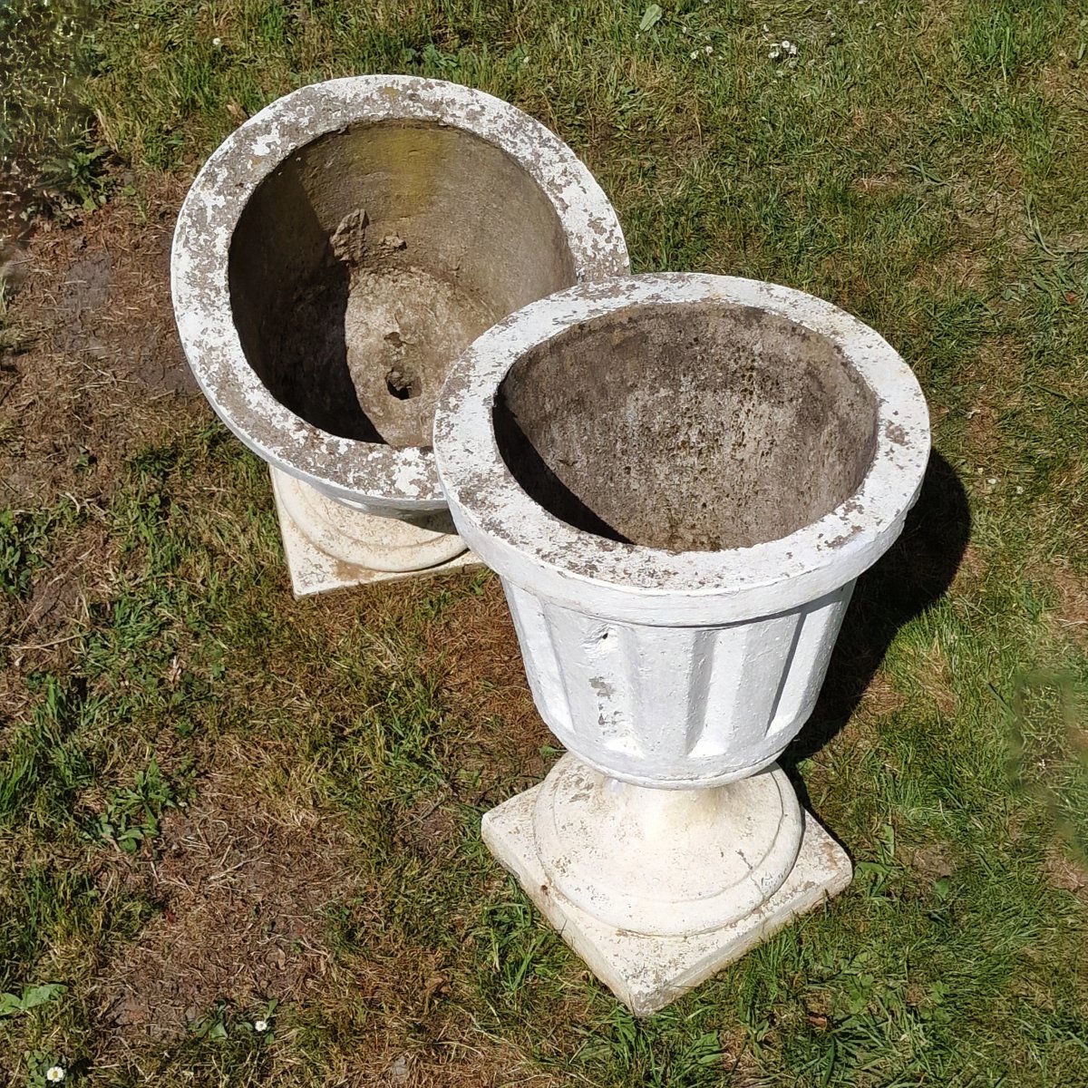Pair Of Large Planters-photo-3