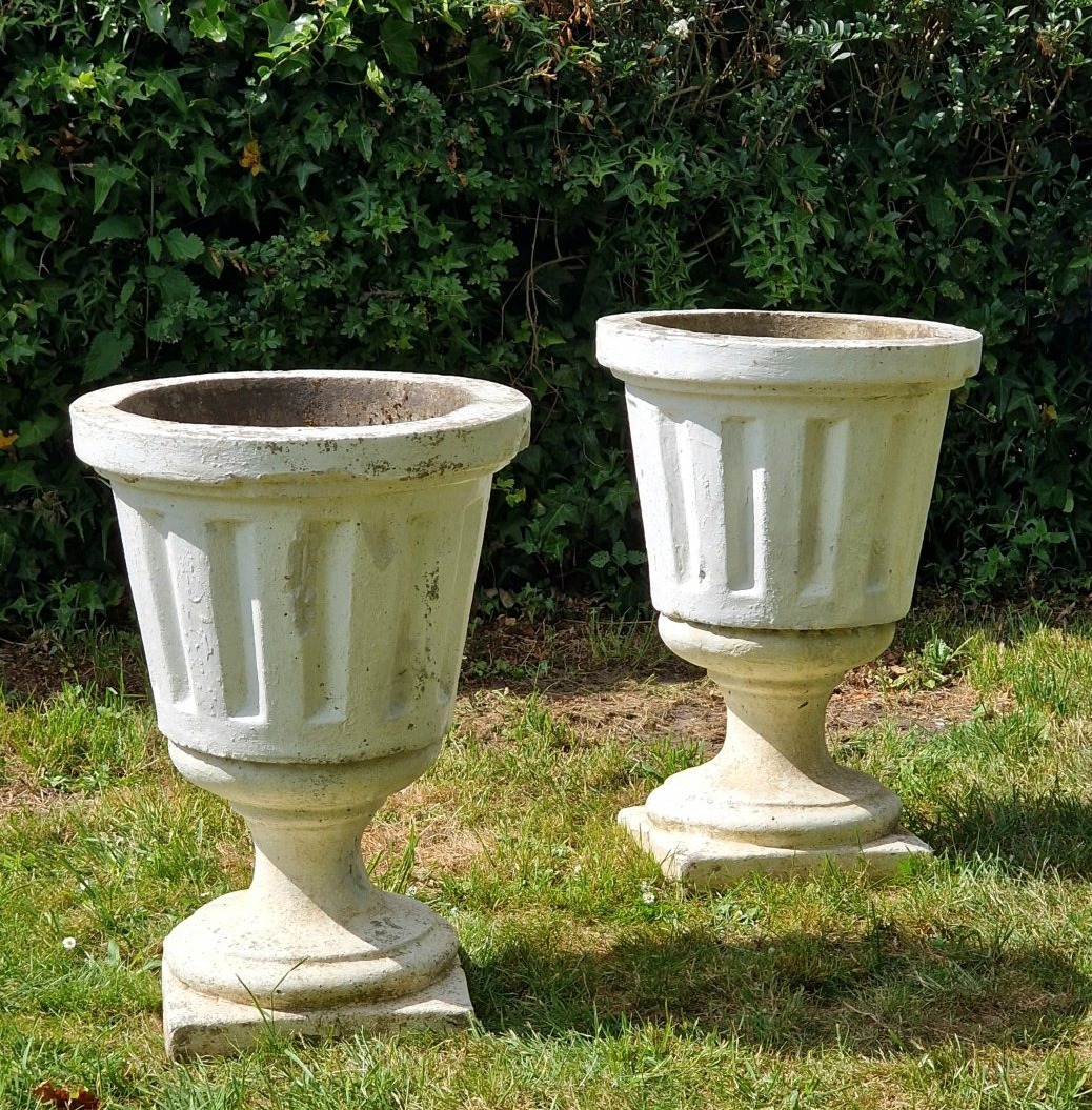 Pair Of Large Planters