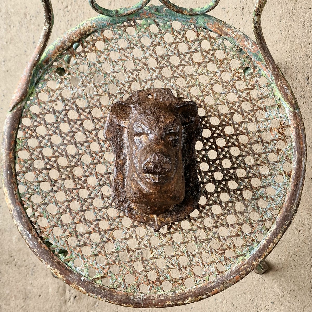 Small Cast Iron Pig's Head-photo-2