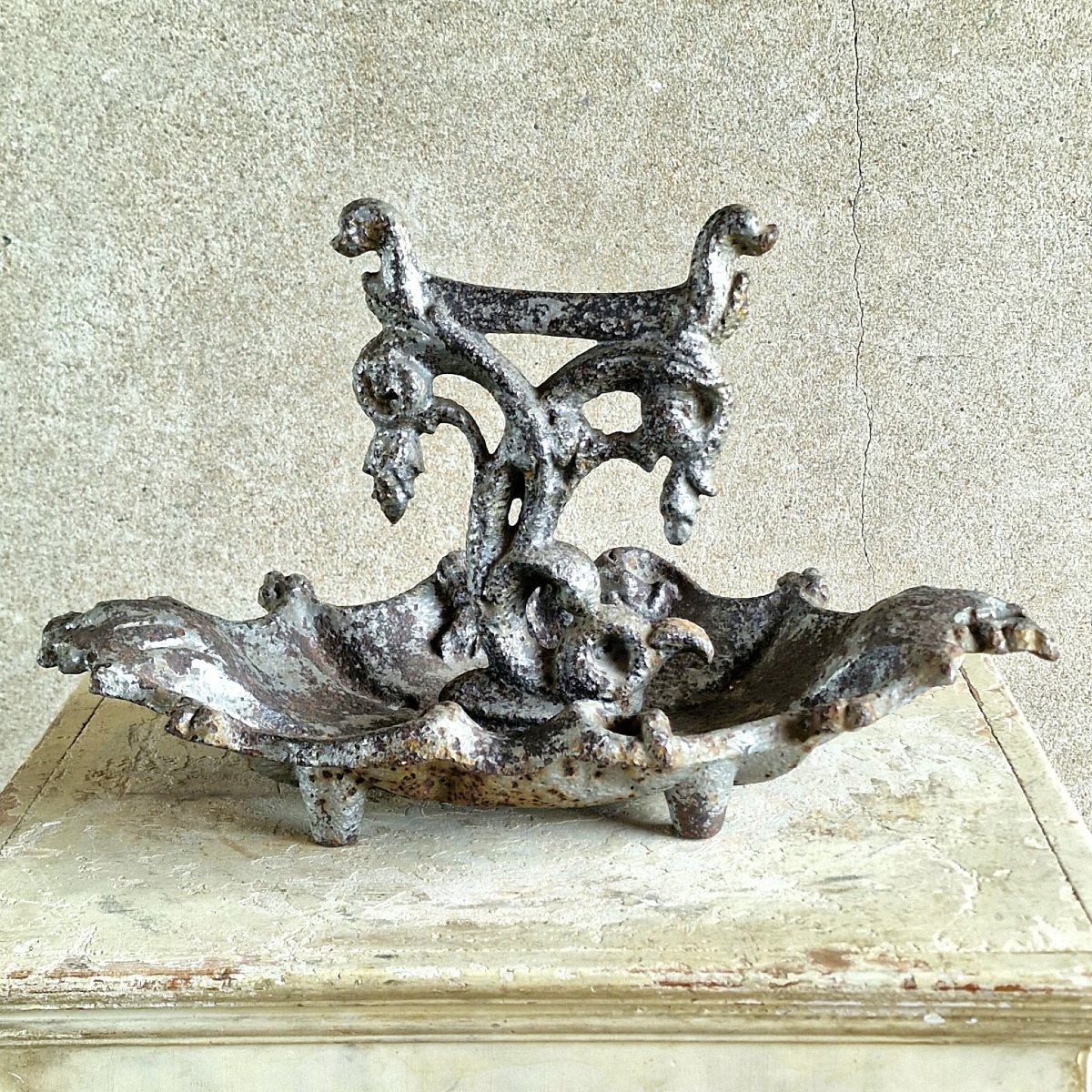 Gratte-bottes et arrêt-porte en fonte-photo-3