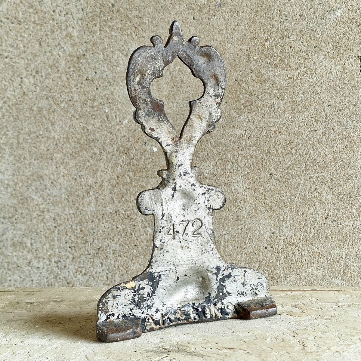 Gratte-bottes et arrêt-porte en fonte-photo-3