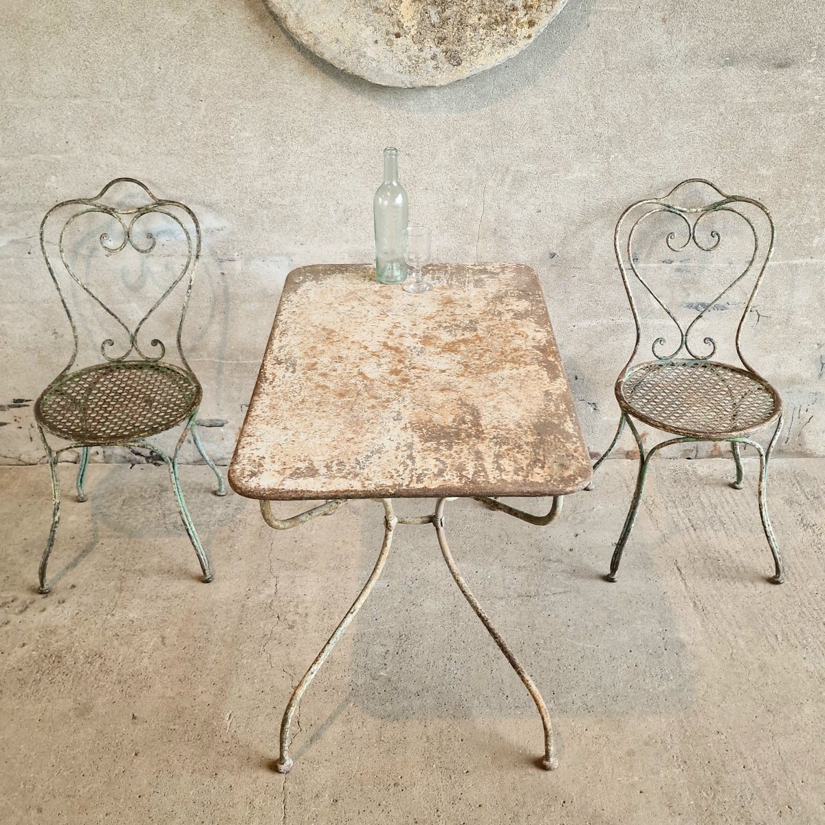 Late 19th-century Garden Table-photo-4