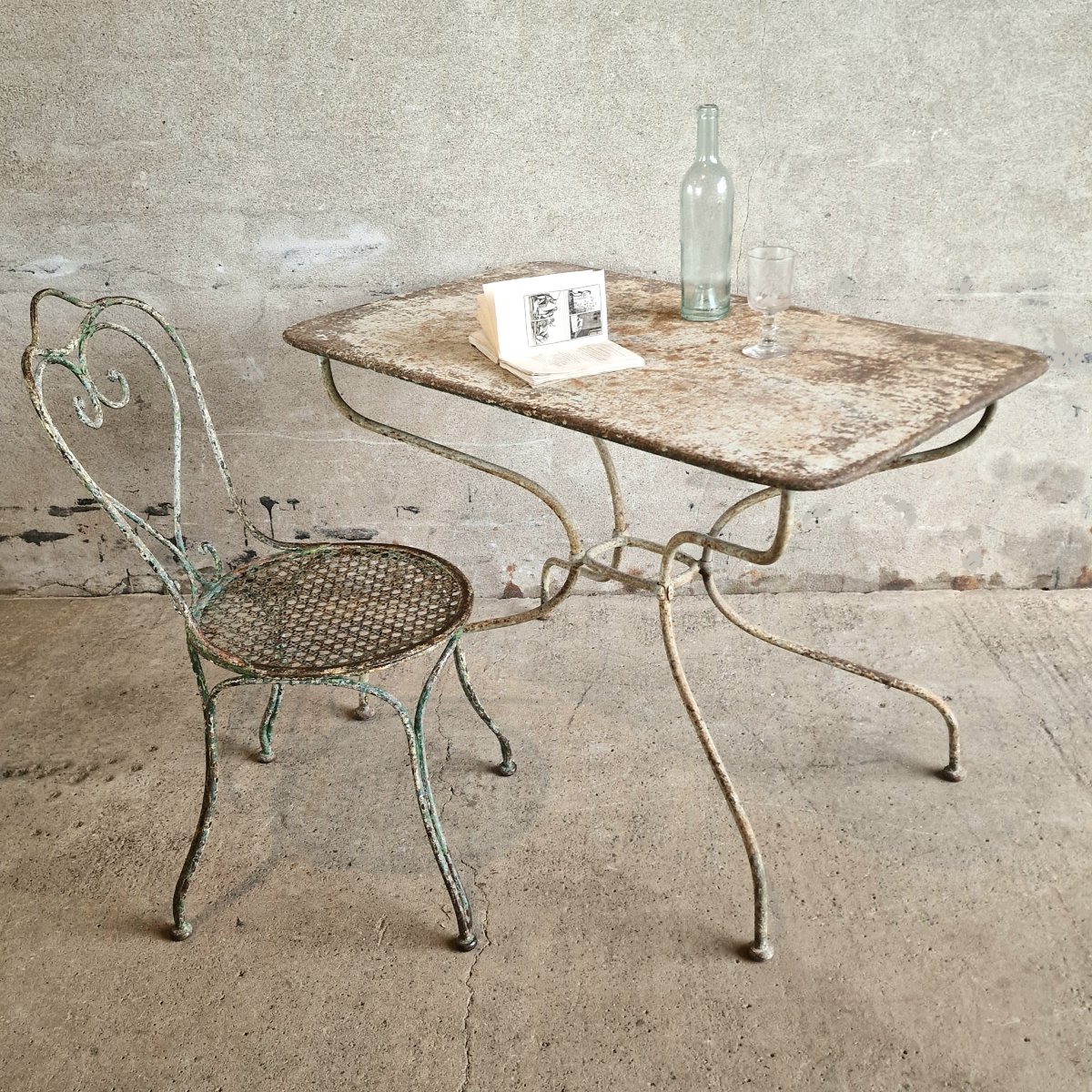 Late 19th-century Garden Table-photo-3