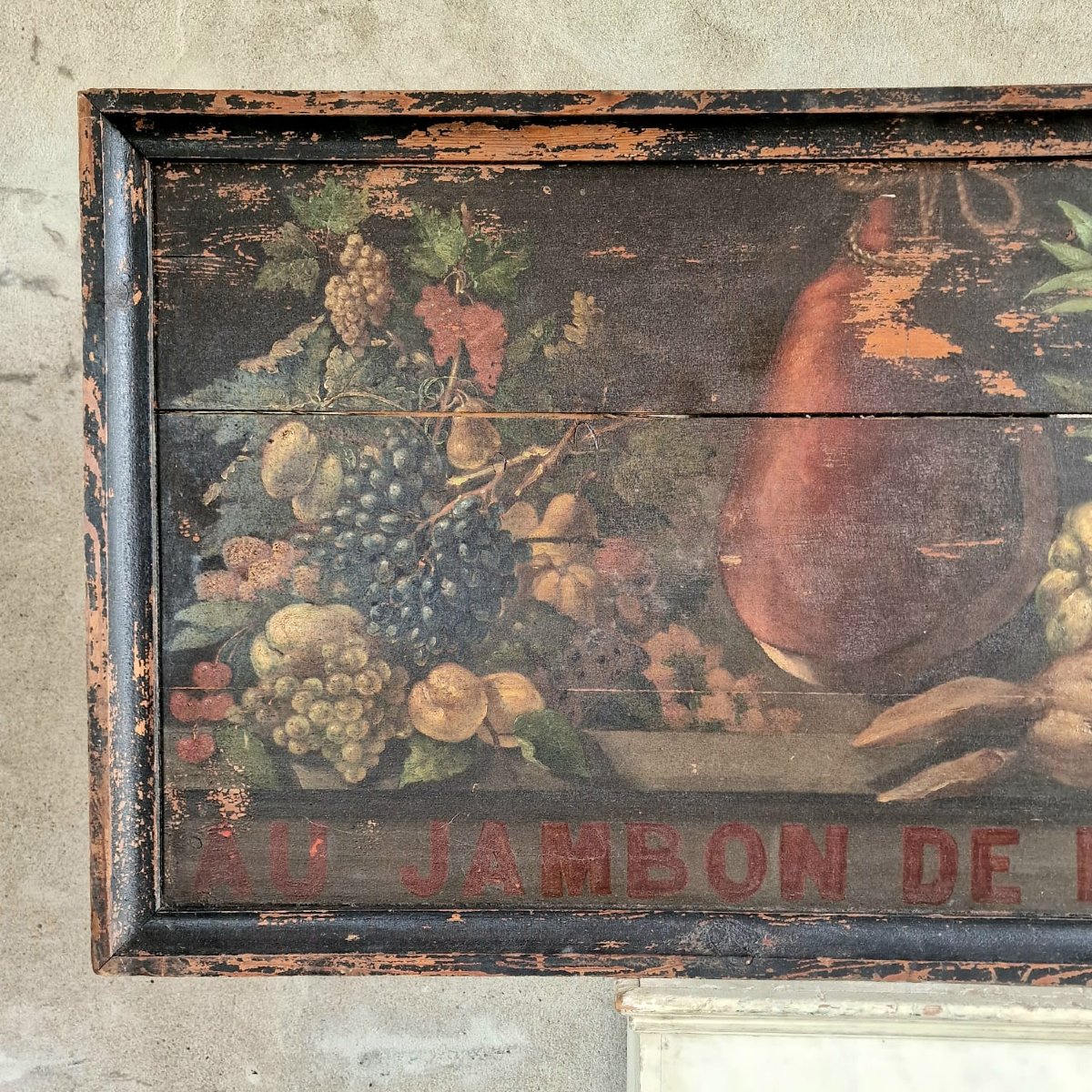 19th-century Restaurant Painting-photo-2