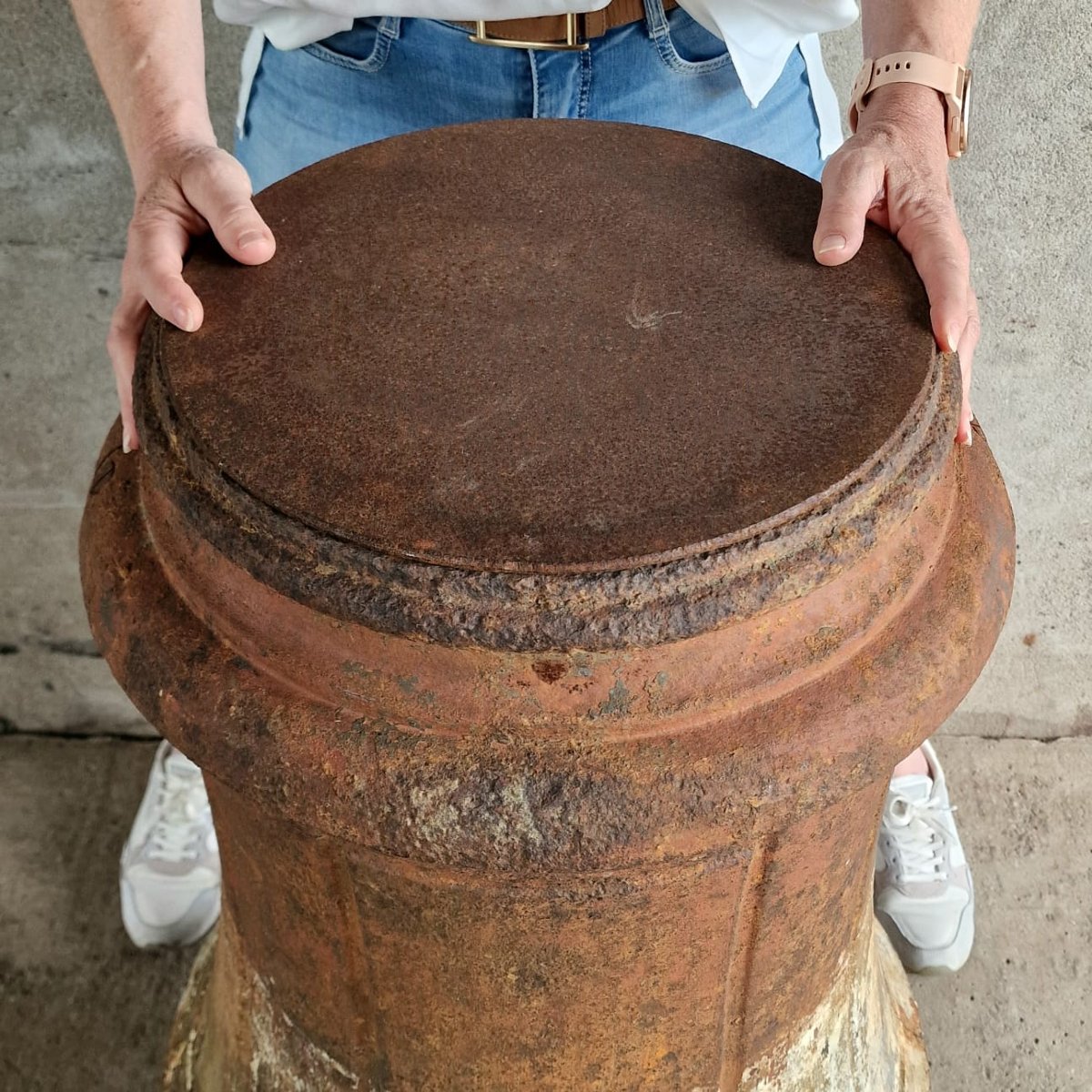Colonne/socle en fonte-photo-2