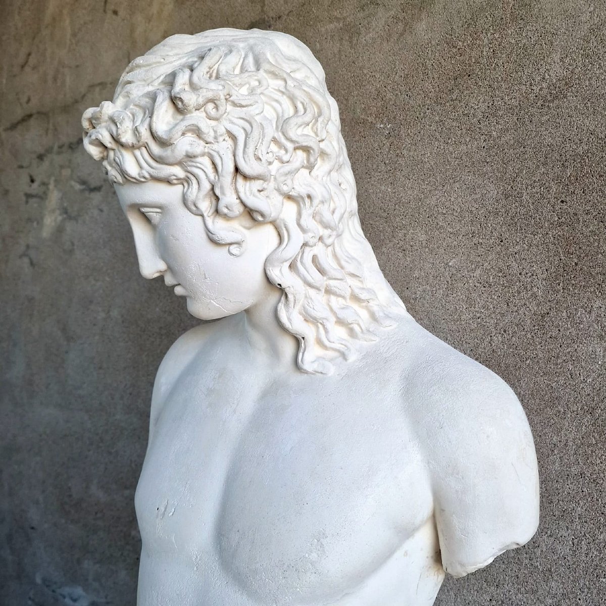 Greek Torso In Plaster-photo-2