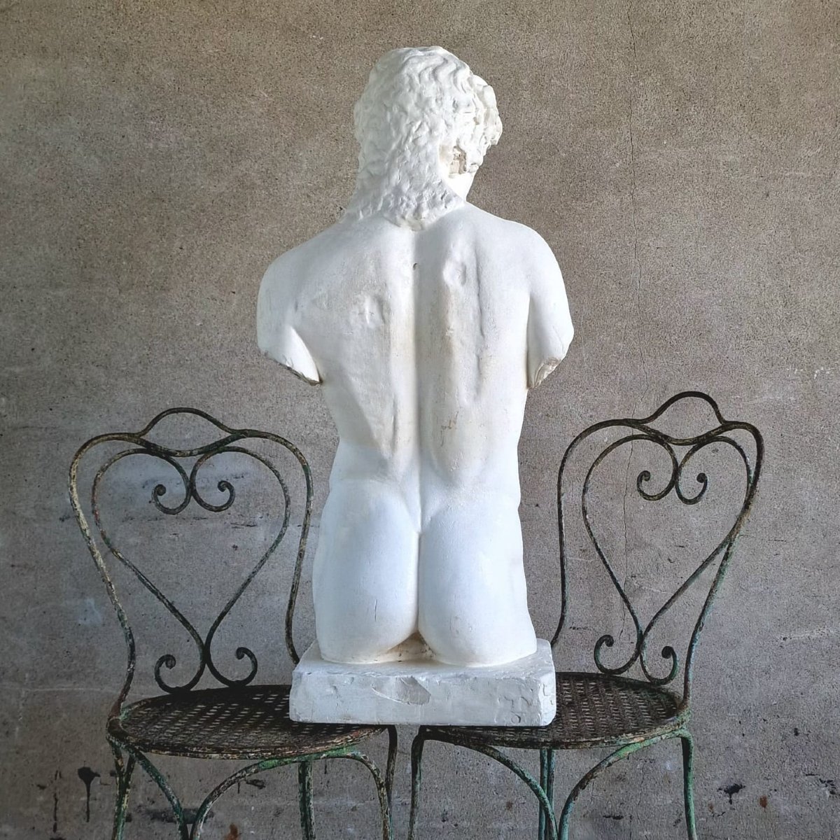 Greek Torso In Plaster-photo-4