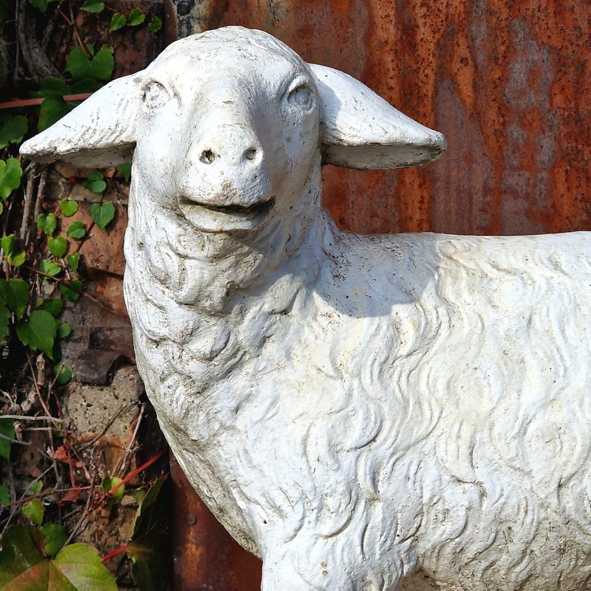 Cast Stone Sheep-photo-3