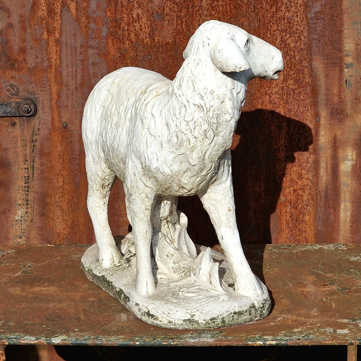 Cast Stone Sheep-photo-4