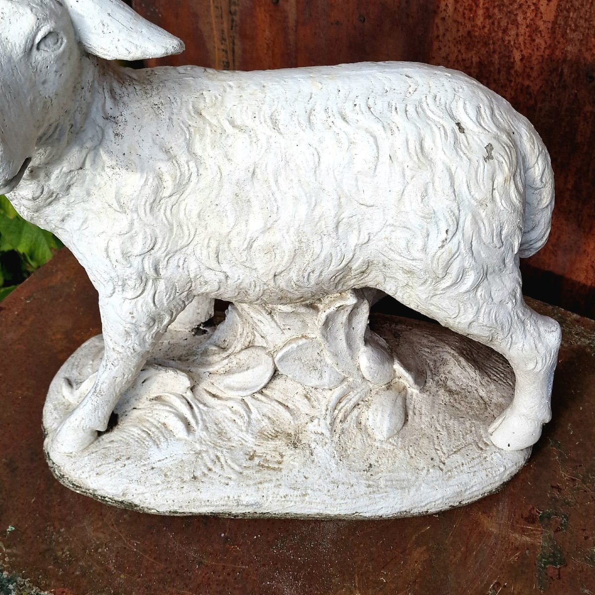 Cast Stone Sheep-photo-1