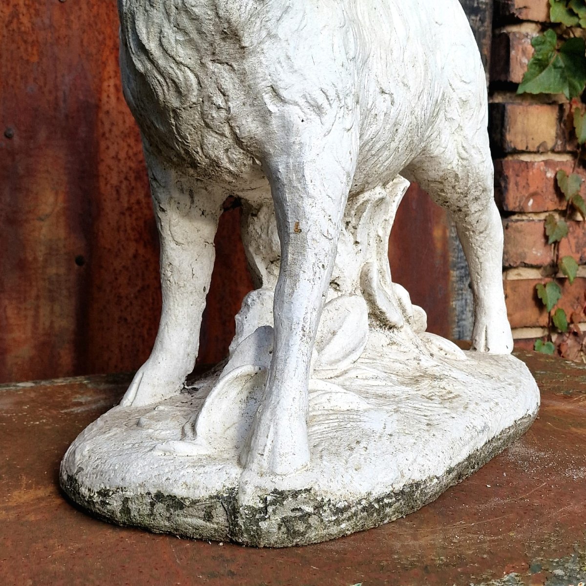 Cast Stone Sheep-photo-3