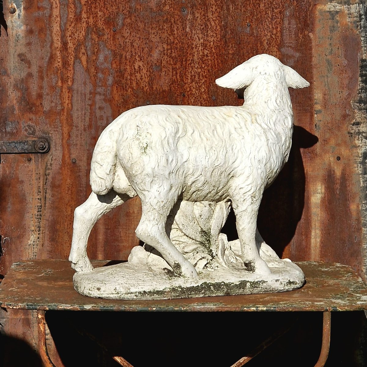 Cast Stone Sheep-photo-4